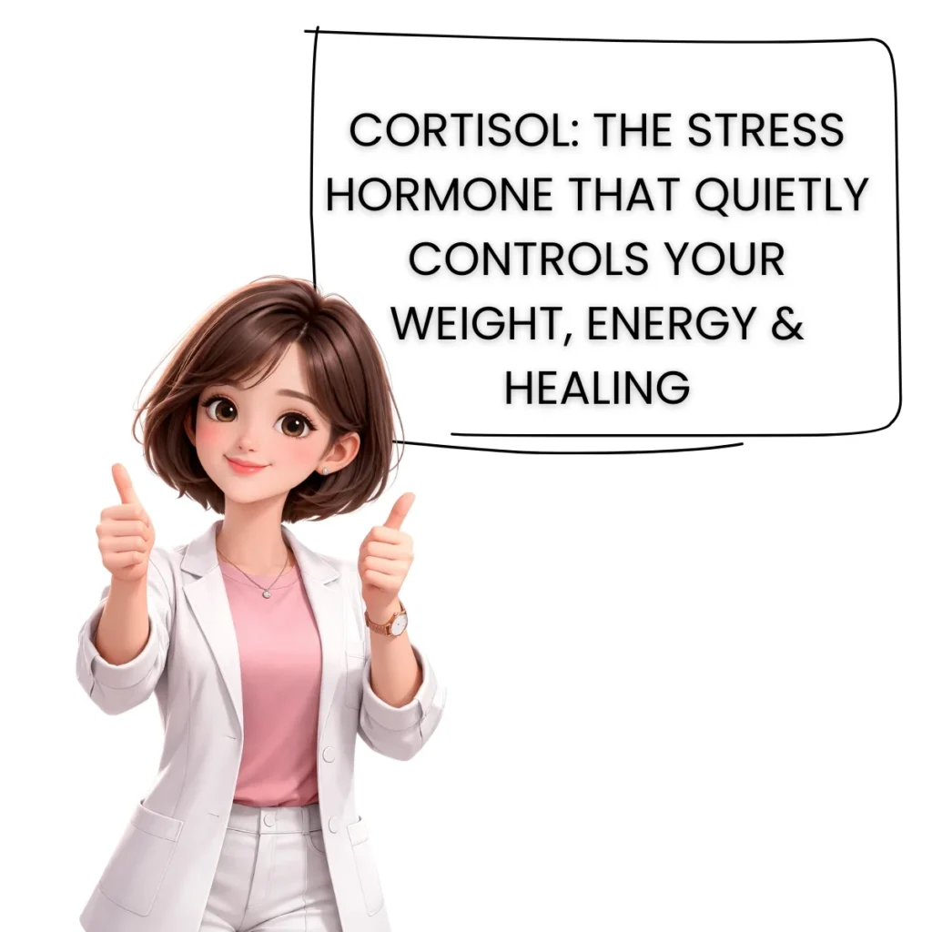 CORTISOL THE STRESS HORMONE THAT QUIETLY CONTROLS YOUR WEIGHT ENERGY AND HEALING