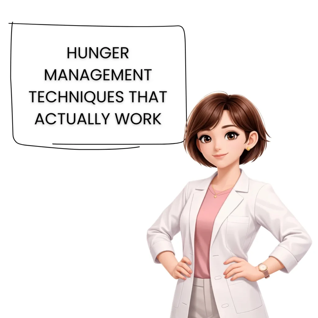 HUNGER MANAGEMENT TECHNIQUE THAT ACTUALLY WORK