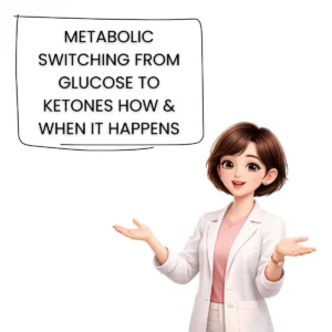 METABOLIC SWITCHING FROM GLUCOSE TO KETONES HOW AND WHEN IT HAPPENS