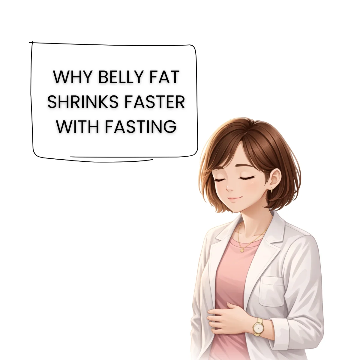 WHY BELLY FAT SHRINKS FASTER WITH FASTING