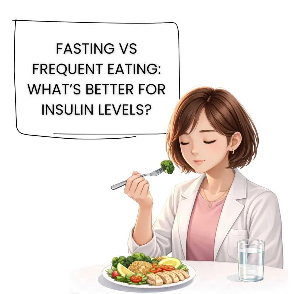 FASTING VS FREQUENTL EATING WHATS BETTER FOR INSULIN LEVELS