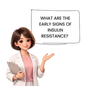 WHAT ARE THE EARLY SIGNS OF INSULIN RESISTANCE