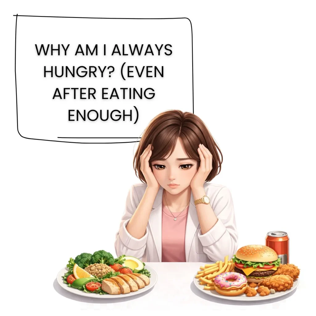 WHY AM I ALWAYS HUNGRY EVEN AFTER EATING