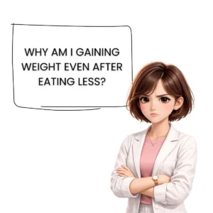WHY AM I GAINING WEIGHT EVEN AFTER EATING LESS