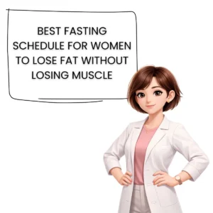 BEST FASTING SCHEDULE FOR WOMEN TO LOSE FAT WITHOUT LOSING MUSCLE