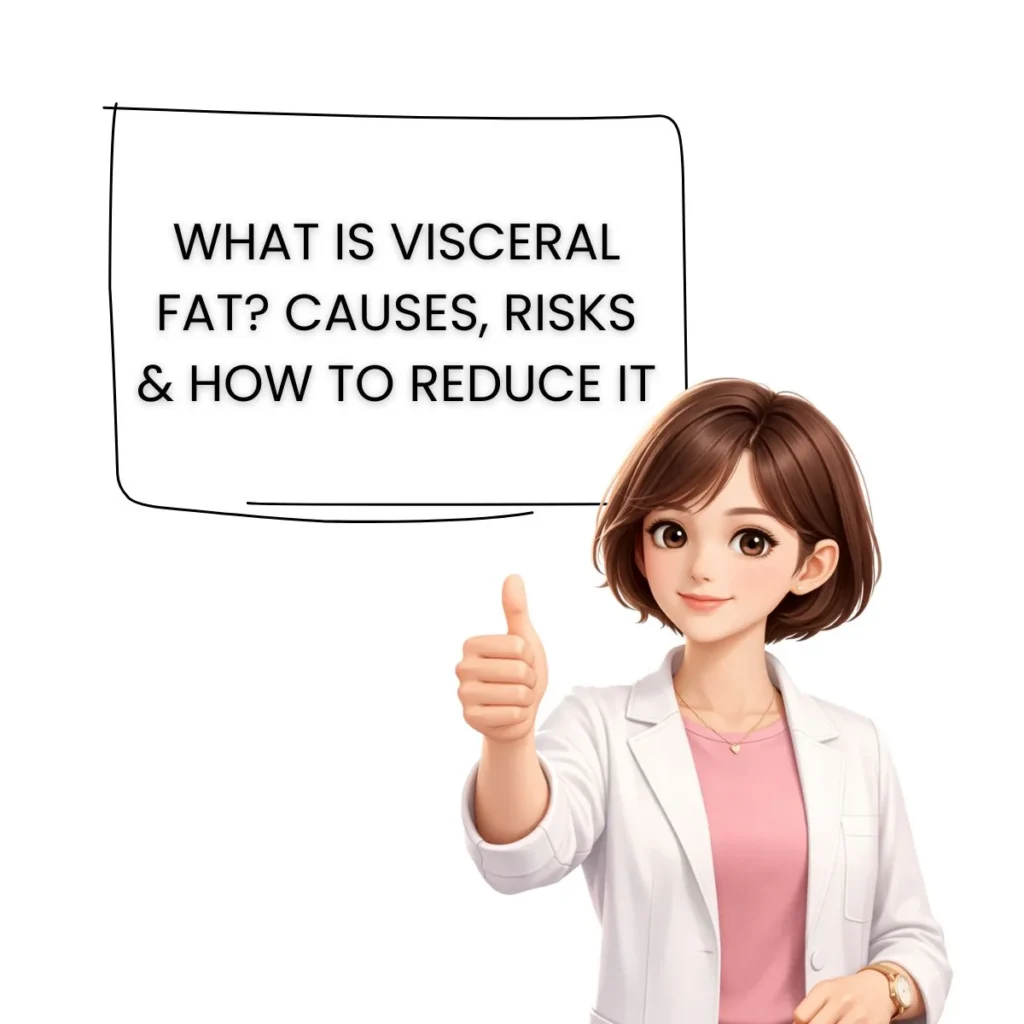 WHAT IS VISCERAL FAT CAUSES RISKS AND HOW TO REDUCE IT