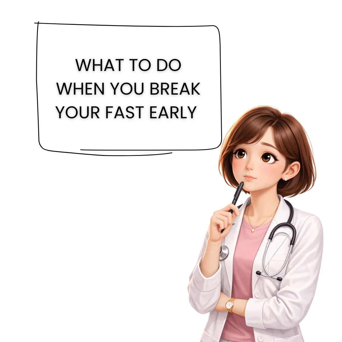 What to do after breaking a fast early and how to continue fasting successfully