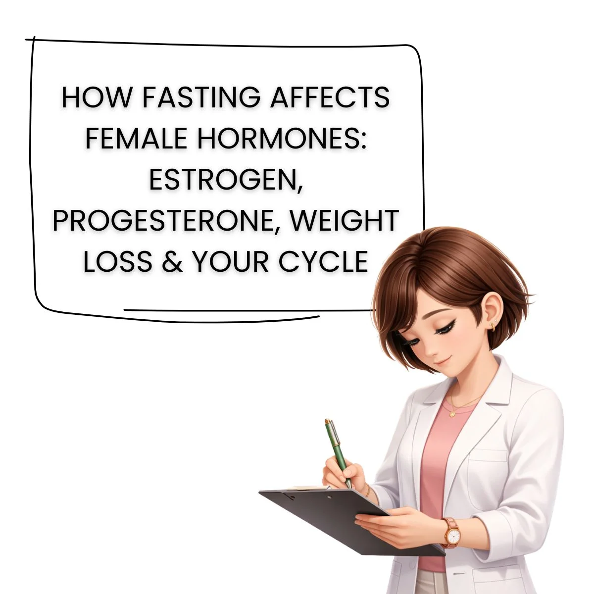 HOW FASTING AFFECTS FEMALE HORMONES: ESTROGEN, PROGESTERONE, WEIGHT LOSS & YOUR CYCLE